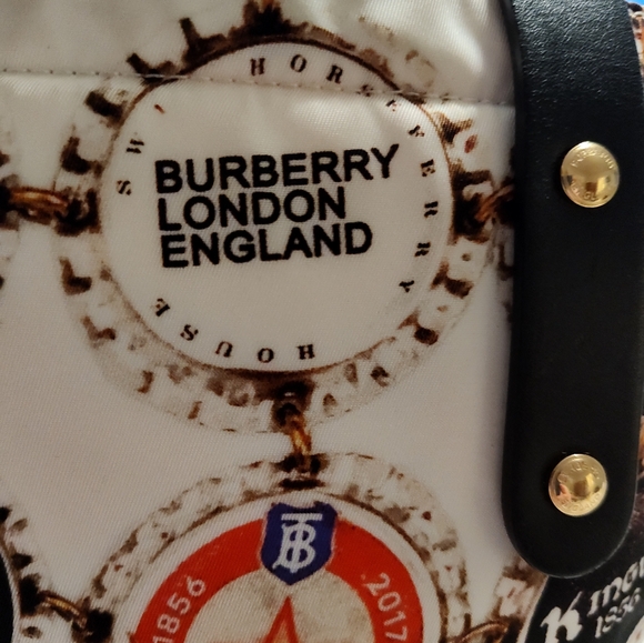 Authentic Burberry bottle cap nylon tote rare - Picture 3 of 15